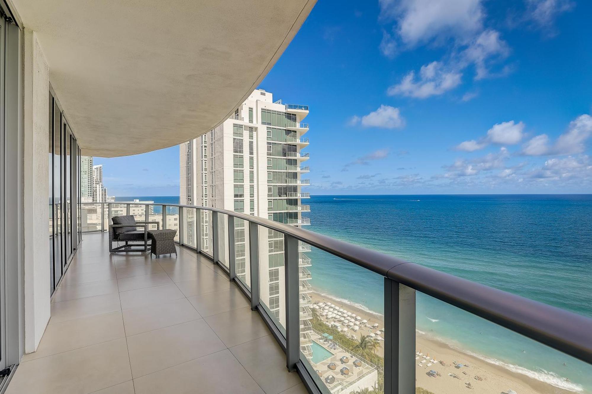 1502 - Stunning Ocean View At The Beach Daire Hollywood Dış mekan fotoğraf