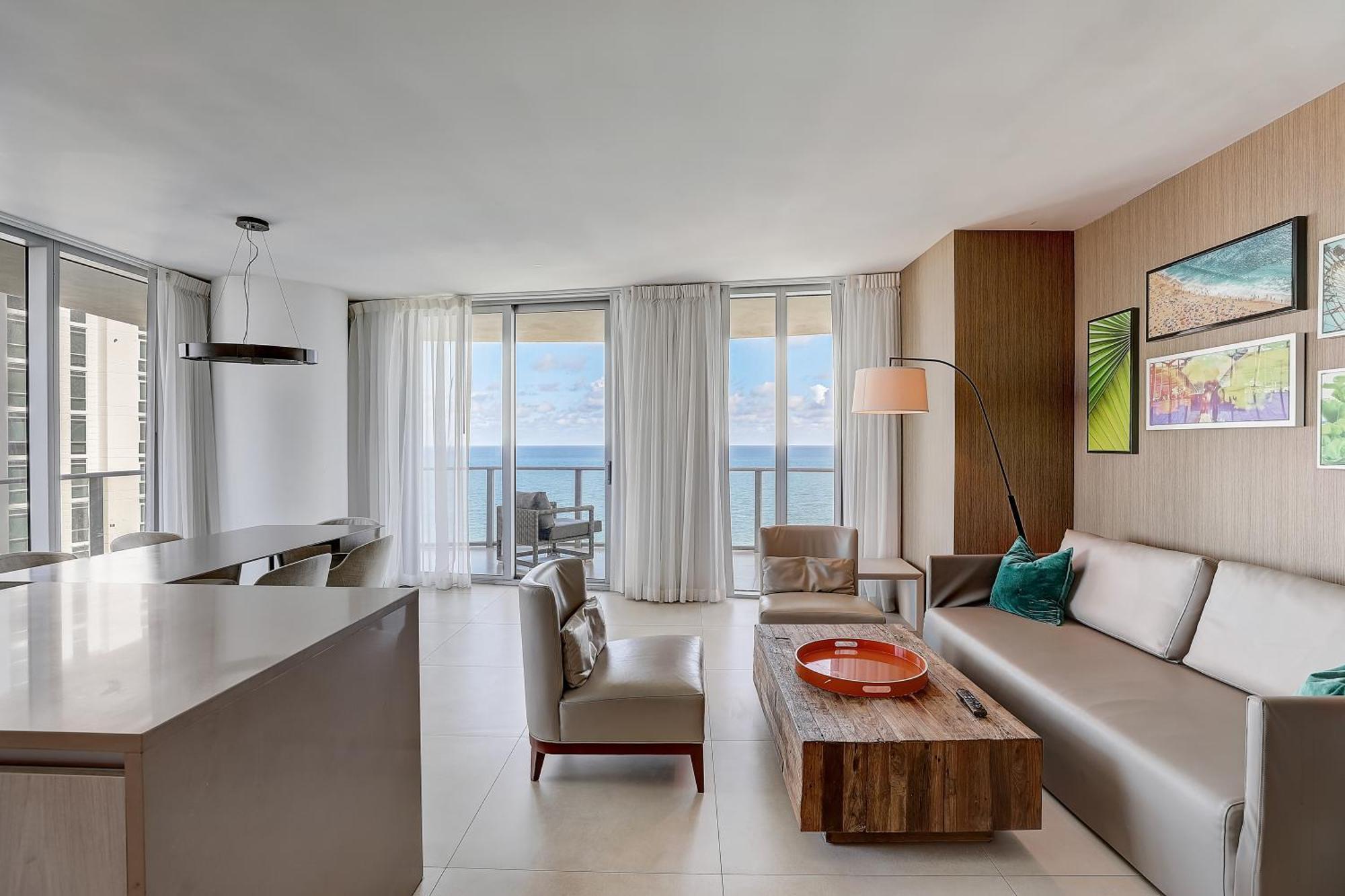 1502 - Stunning Ocean View At The Beach Daire Hollywood Dış mekan fotoğraf